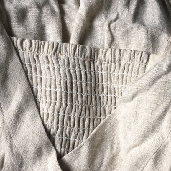 Linen Button Cami Midi Dress, FINAL PRICE, PRICE FIRM - Picture 7 of 10